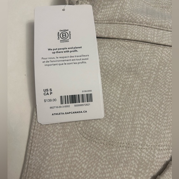 NWT Athleta Delancy Textured Moto Tight - Picture 2 of 2